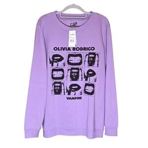 Olivia Rodrigo Crewneck Pullover Vampire XXL New with Tags